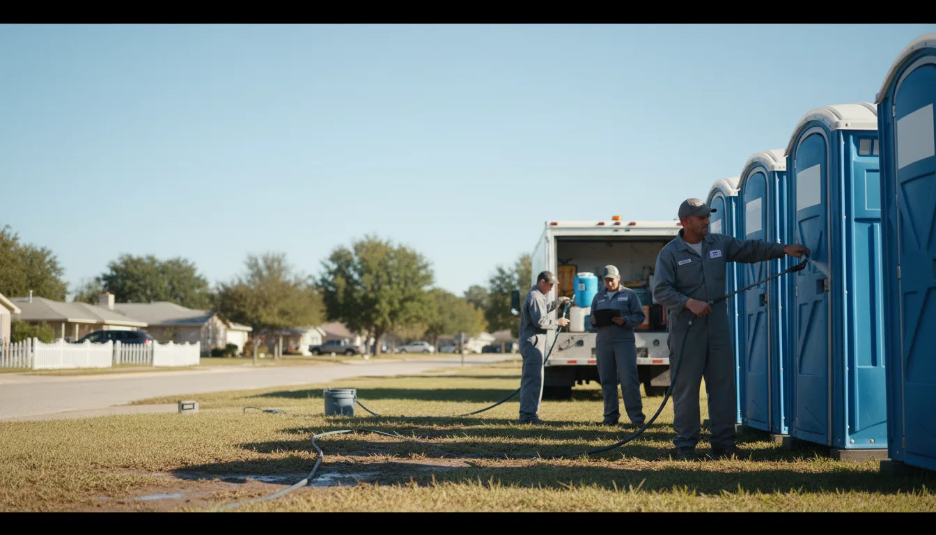 Long-Term Portable Toilet Rental in Roseboro, NC near me